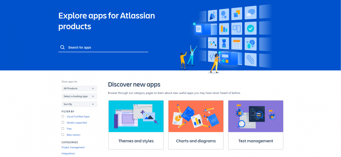 Atlassian Marketplace Website