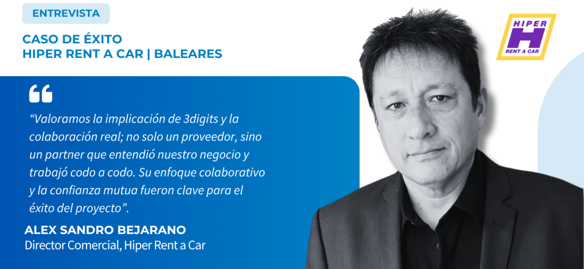 Alex Sandro Bejarano, Hiper Rent a Car