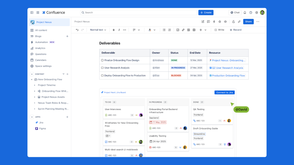 6 funciones clave de Confluence que deberías usar