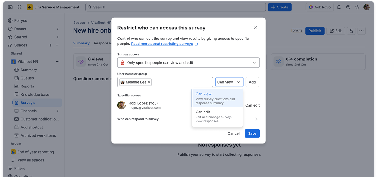 Las encuestas nativas en Jira Service Management: del feedback a la mejora continua del servicio